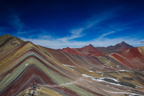 Vinicunca : la Montagne des 7 couleurs ou arc en ciel au Perou