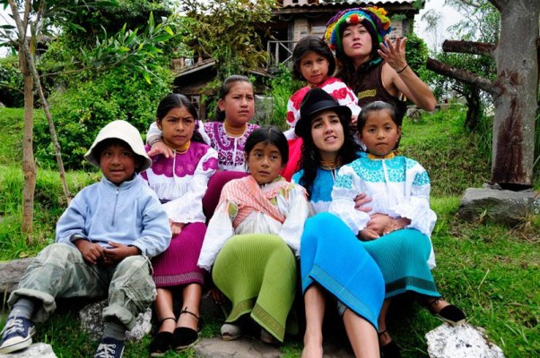 La Communauté de San Clemente, près d'Ibarra