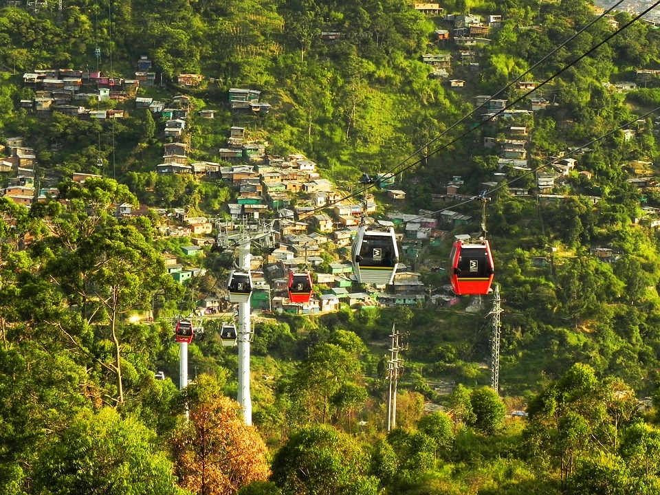 Les alentours de Medellin grâce au MétroCable