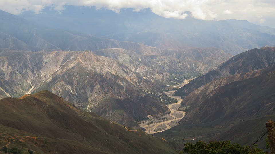 Canyon du Chicamocha au sud de Bucaramanga