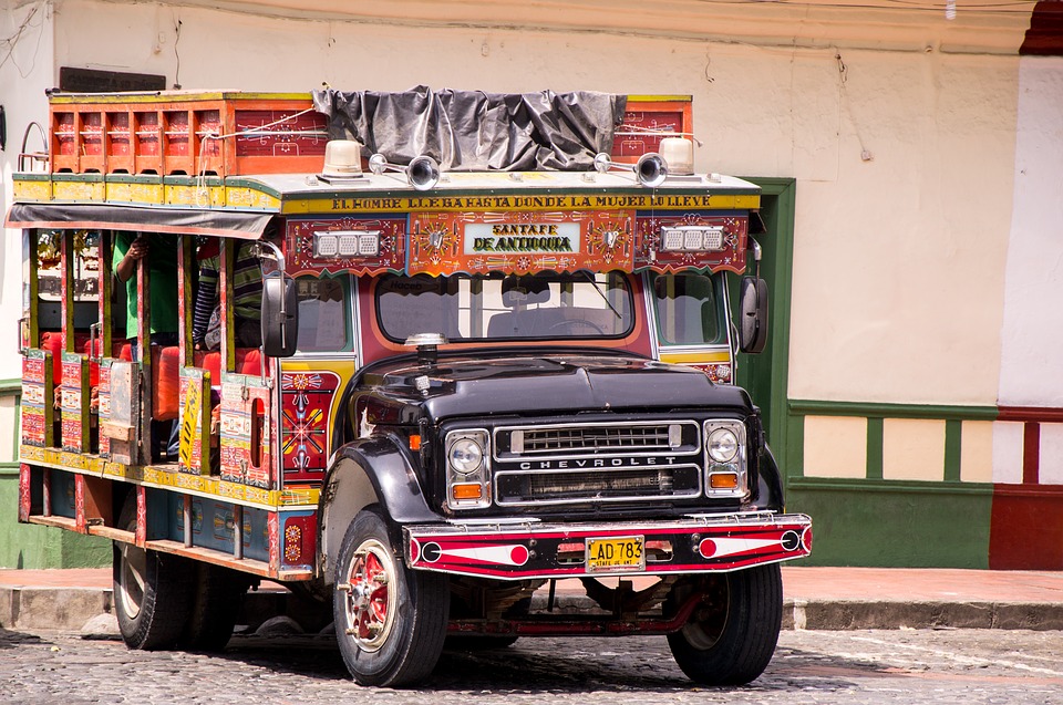 les camions Chivas en Colombie