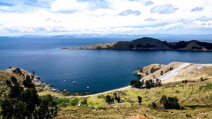 Le Lac Titicaca des Boliviens