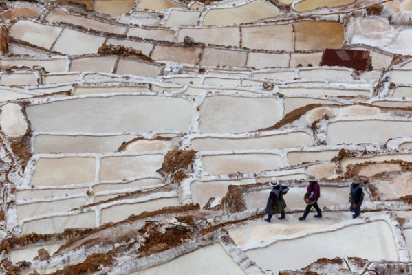 Les salines de Maras au Pérou