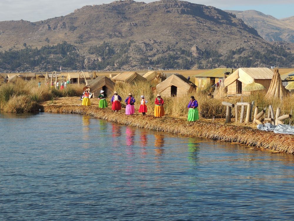 Lac Titicaca au Perou