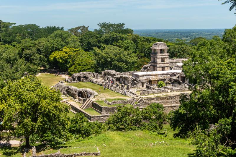 Jour 9 : Palenque - Site de Palenque + jungle – Palenque - Mérida